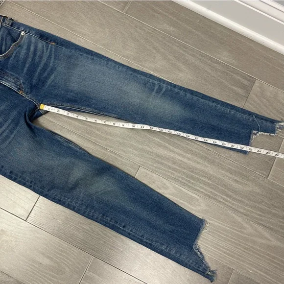 RAG & BONE Jeans Cate Step Hem Mid Rise Ankle Skinny in Hampton Size 24 - Picture 16 of 16
